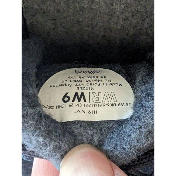 Allbirds Women's Wool Runner Mizzles Navy Blue Sneaker Shoes - Size 9 - Picture 9 of 9